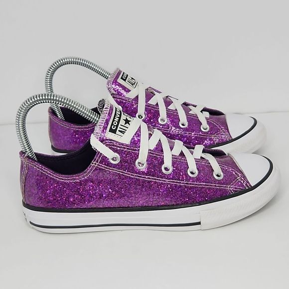 Converse Shoes Conversechuck Taylor All Star Glitter Sneakers Poshmark
